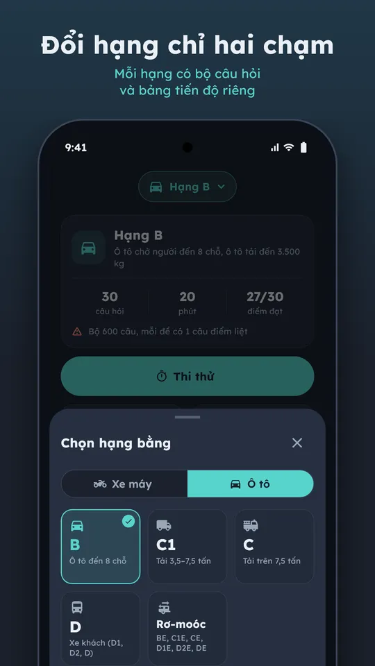 Đổi hạng nhanh